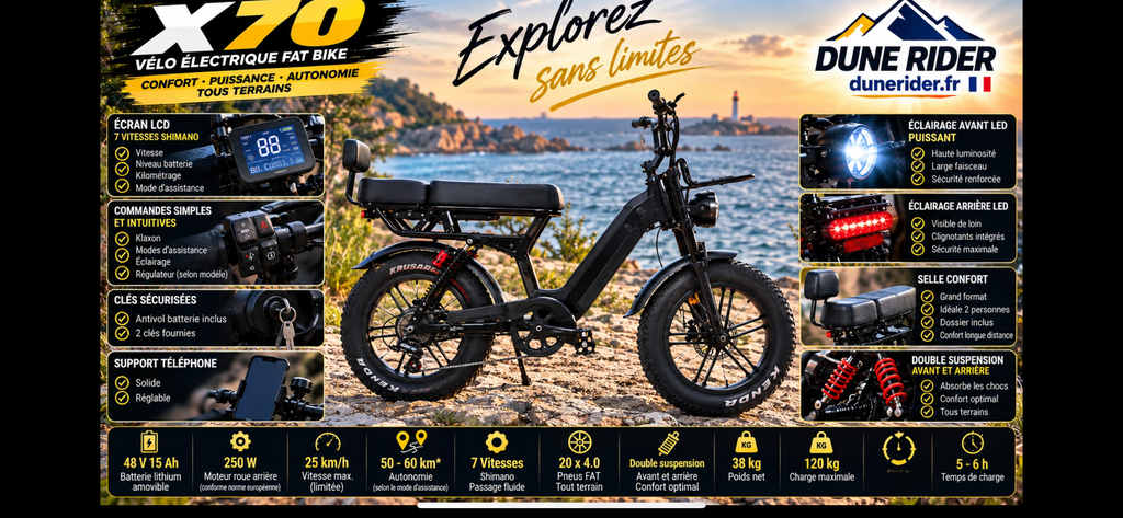 Fat bike dunerider x70
