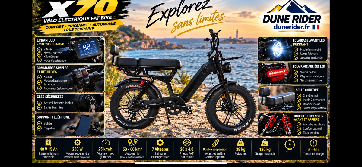 Fat bike dunerider x70